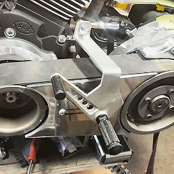 Cafe Racer Harley Build Custom Shift Controls, Harley Motocycle Builders Iron Hawg Custom Cycles Pennsylvania